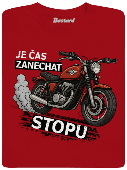 Stopa pánské dlouhý rukáv Red