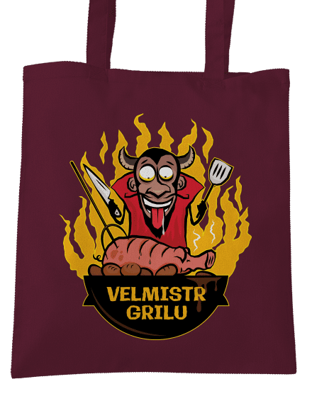 Velmistr grilu taška Burgundy