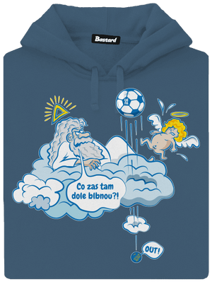 Out dámská mikina klokanka Denim