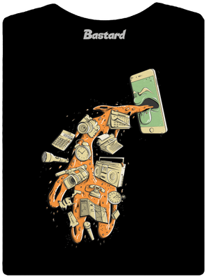 Digitální kocovina dámské tričko premium Black