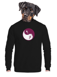 unisex mikina bez kapuce