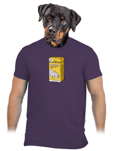 Perly sviním pánské tričko Urban Purple