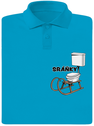 Sráňky pánská polokošile Blue Atol