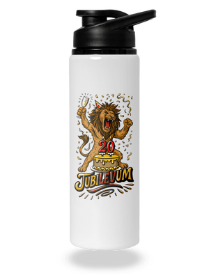 Jubilevum lahev na vodu White