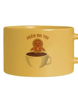 Peču na to! hrnek makronka Yellow Macaron