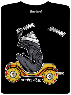 Vetřelníček dětské tričko Black