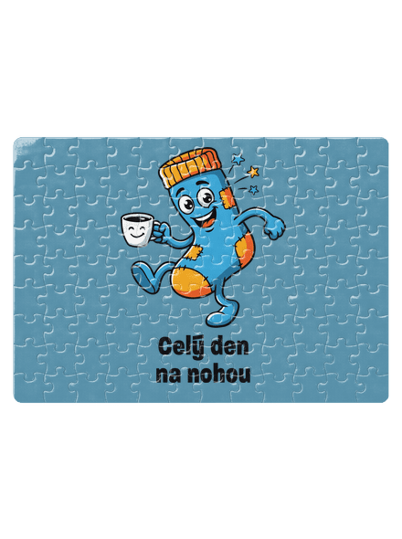 Na nohou puzzle White