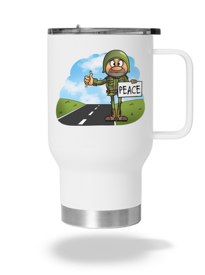 Peace termohrnek White