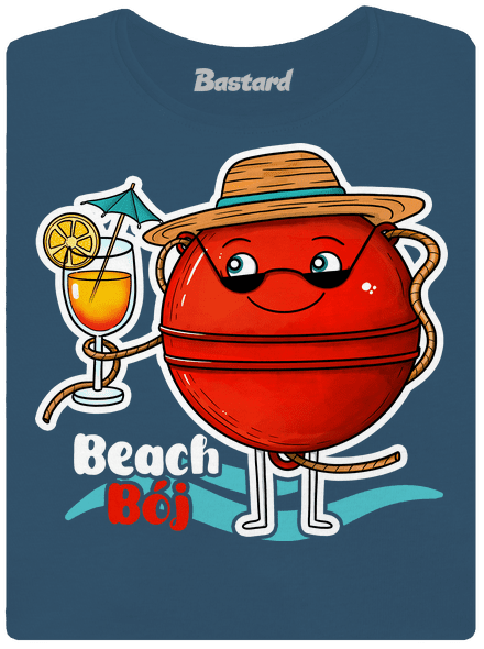 Beach Bój dámské tričko premium Petrol Blue