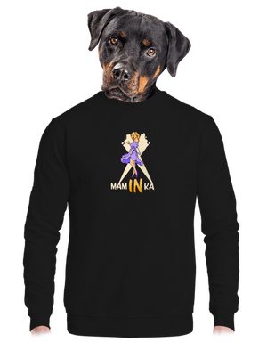 unisex mikina bez kapuce