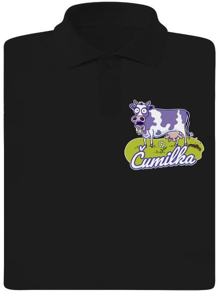 Čumilka pánská polokošile Black