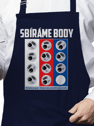 Sbíráme body - hokej zástěra Navy