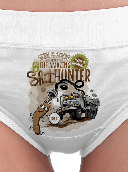 Shithunter dámské kalhotky White