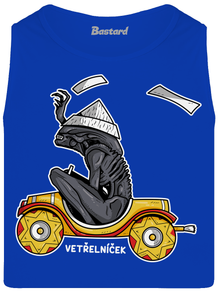 Vetřelníček pánské tílko Royal Blue