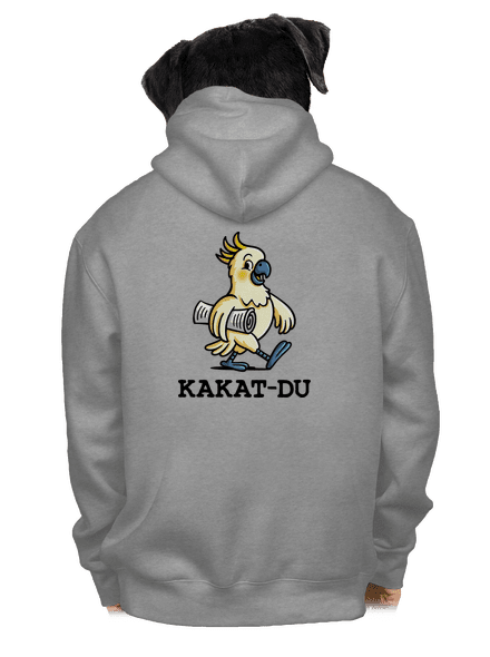 Kakat-du pánská mikina na zip Light Melange