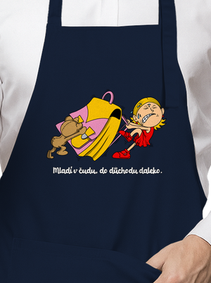 Školačka zástěra Navy