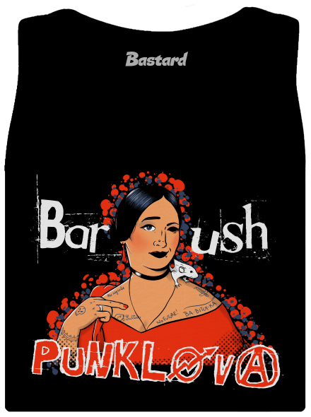 Barush Punklova dámské tílko klasické Black