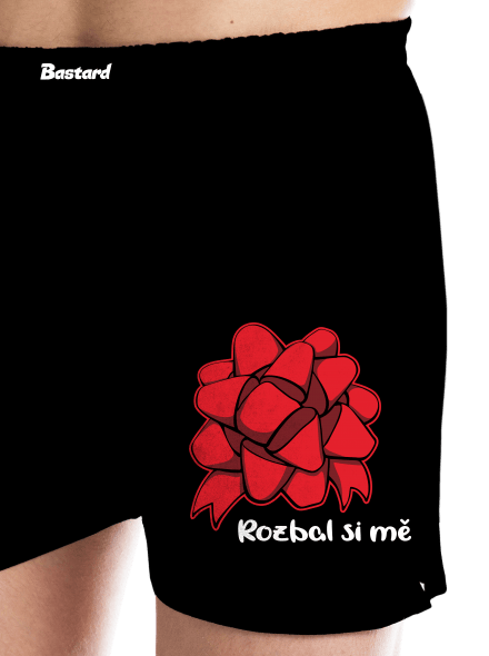 Rozbal si mě pánské trenky Black