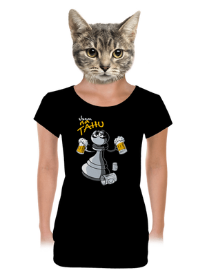 dámské tričko s lemem