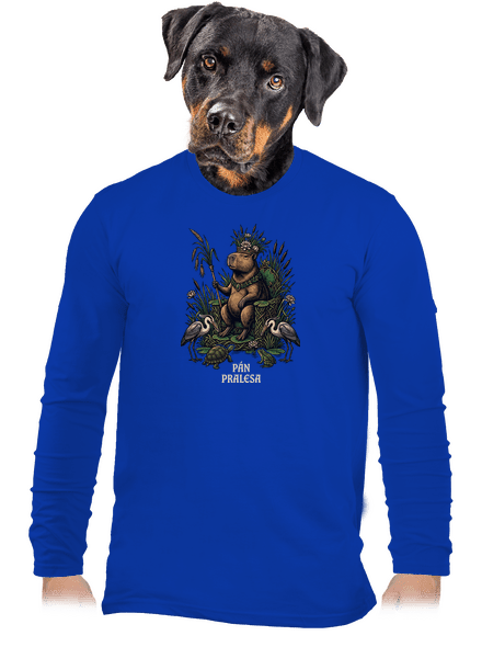 Pán pralesa pánské dlouhý rukáv Royal Blue