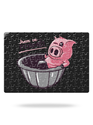 Ve formě puzzle White