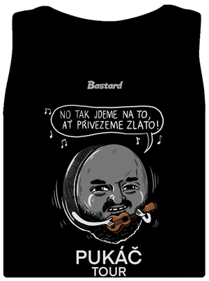 Pukáč tour dámské tílko klasické Black