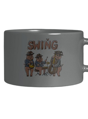 Swiňg hrnek makronka Grey Macaron