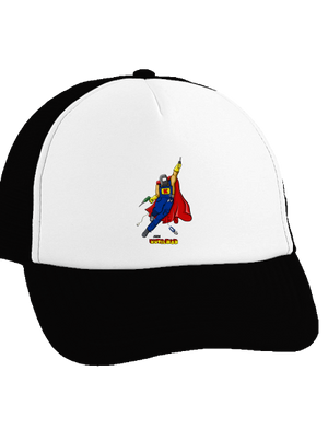 Kutilman kšiltovka truckerka Black cap