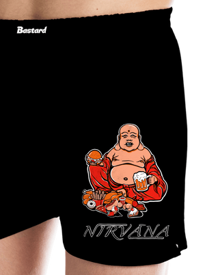 Nirvána pánské trenky Black