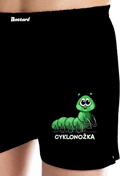 Cyklonožka pánské trenky Black