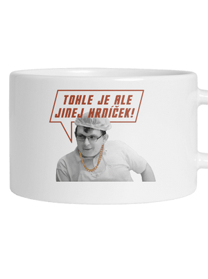 B18: Jinej hrníček hrnek makronka White