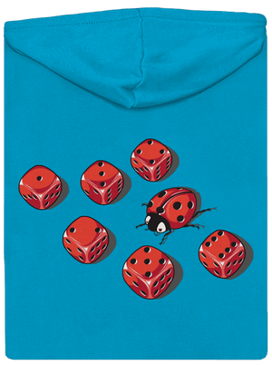 Mimikry dámská mikina na zip Blue Atol