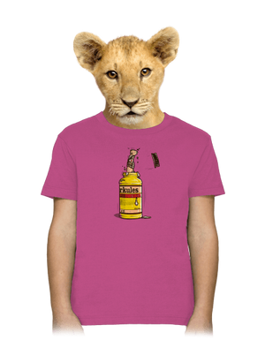 Herkules dětské tričko Fuchsia