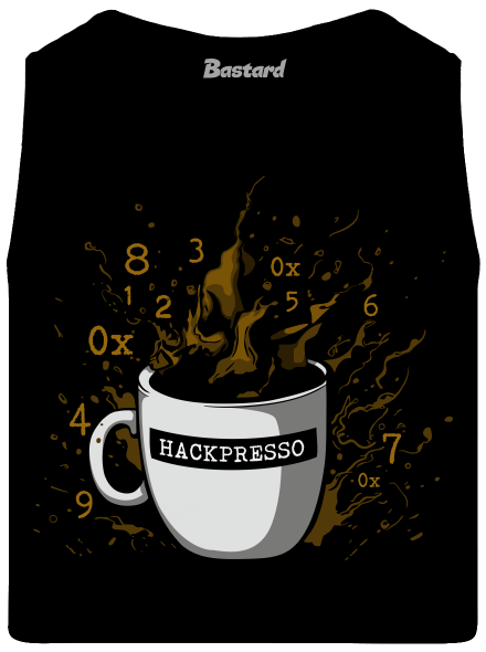 Hackpresso  pánské tílko Black