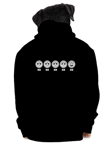 Týden elektrikáře pánská mikina na zip Black