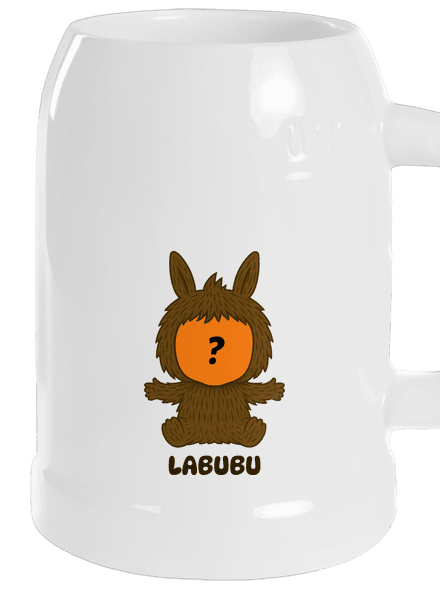 Labubu půllitr White