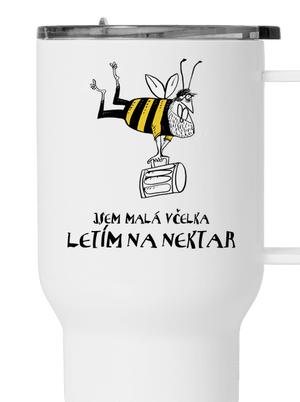 Malá včelka termohrnek White