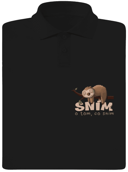 Sním o tom, co sním pánská polokošile Black