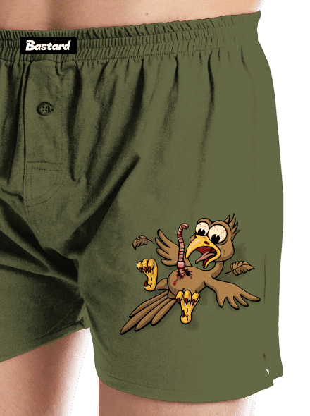Žížalovetřelec pánské trenky Khaki