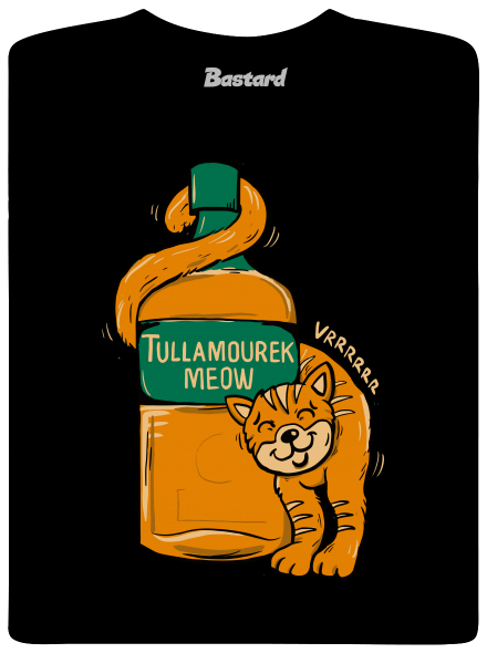 Tullamourek pánské tričko Black