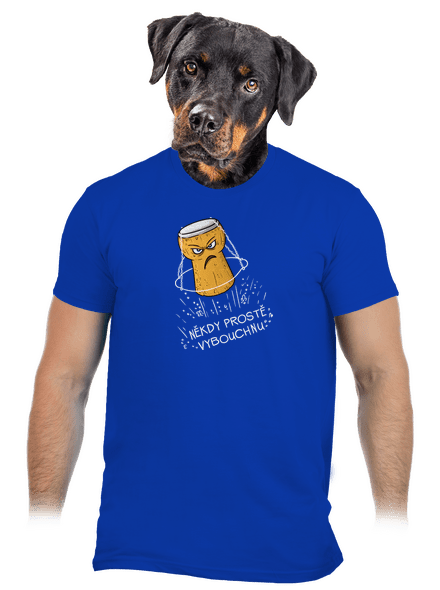 Někdy vybouchnu pánské tričko Royal Blue
