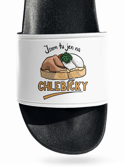 Na chlebíčky pantofle White