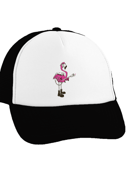 Plamenomeťák kšiltovka truckerka Black cap