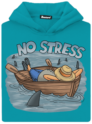 No stress dětská mikina klokanka Hawaiian Blue