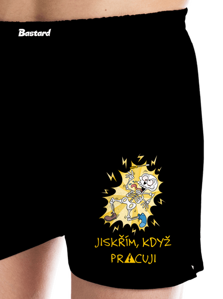 Jiskřím pánské trenky Black