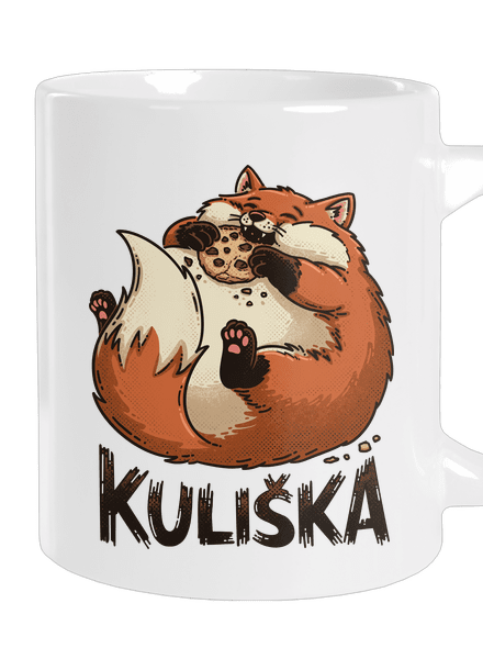 Kuliška velký hrnek White