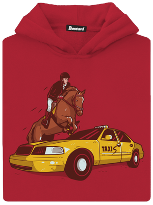 Taxis dětská mikina klokanka Fire Red