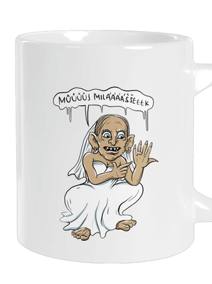 Snubní milášek velký hrnek White