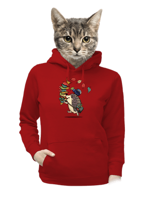 Listonoš dámská mikina klokanka Red Mal