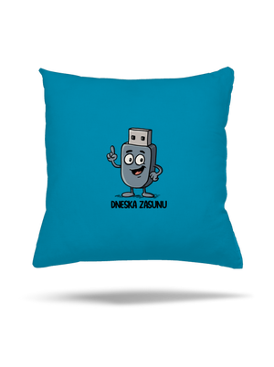 Dneska zasunu polštář Blue Turquoise